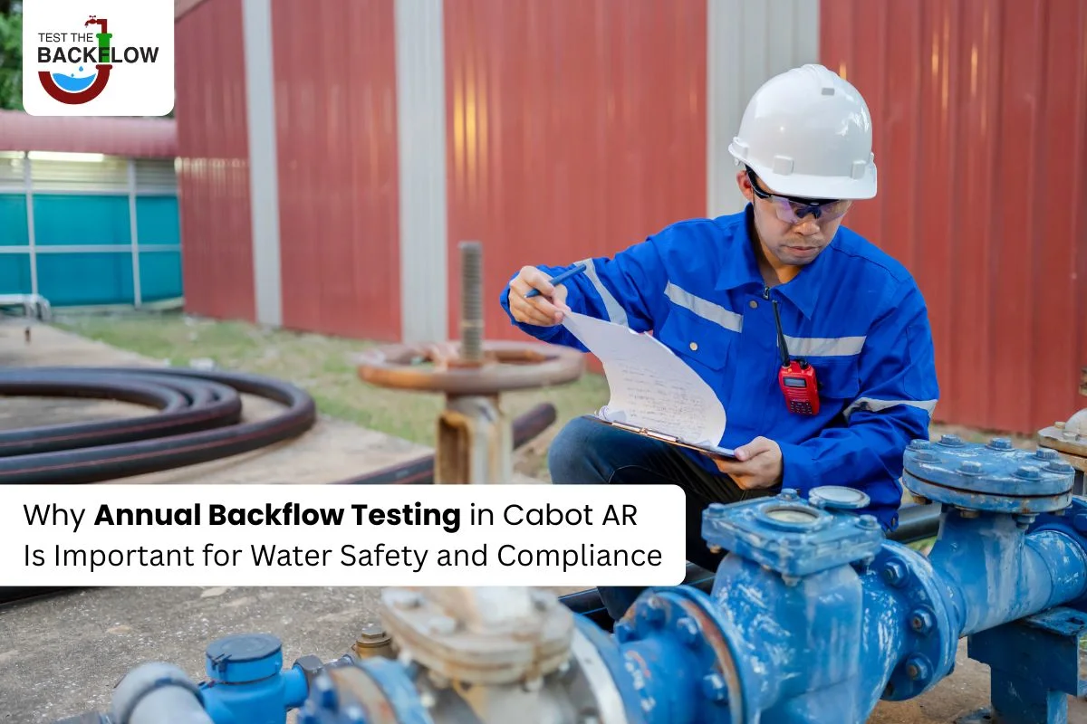 Annual Backflow Testing in Cabot AR