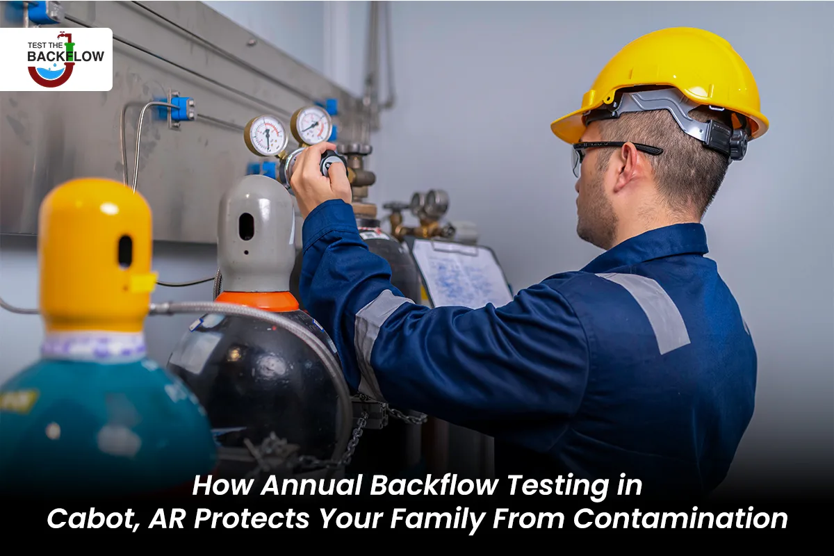 Annual Backflow Testing in Cabot AR