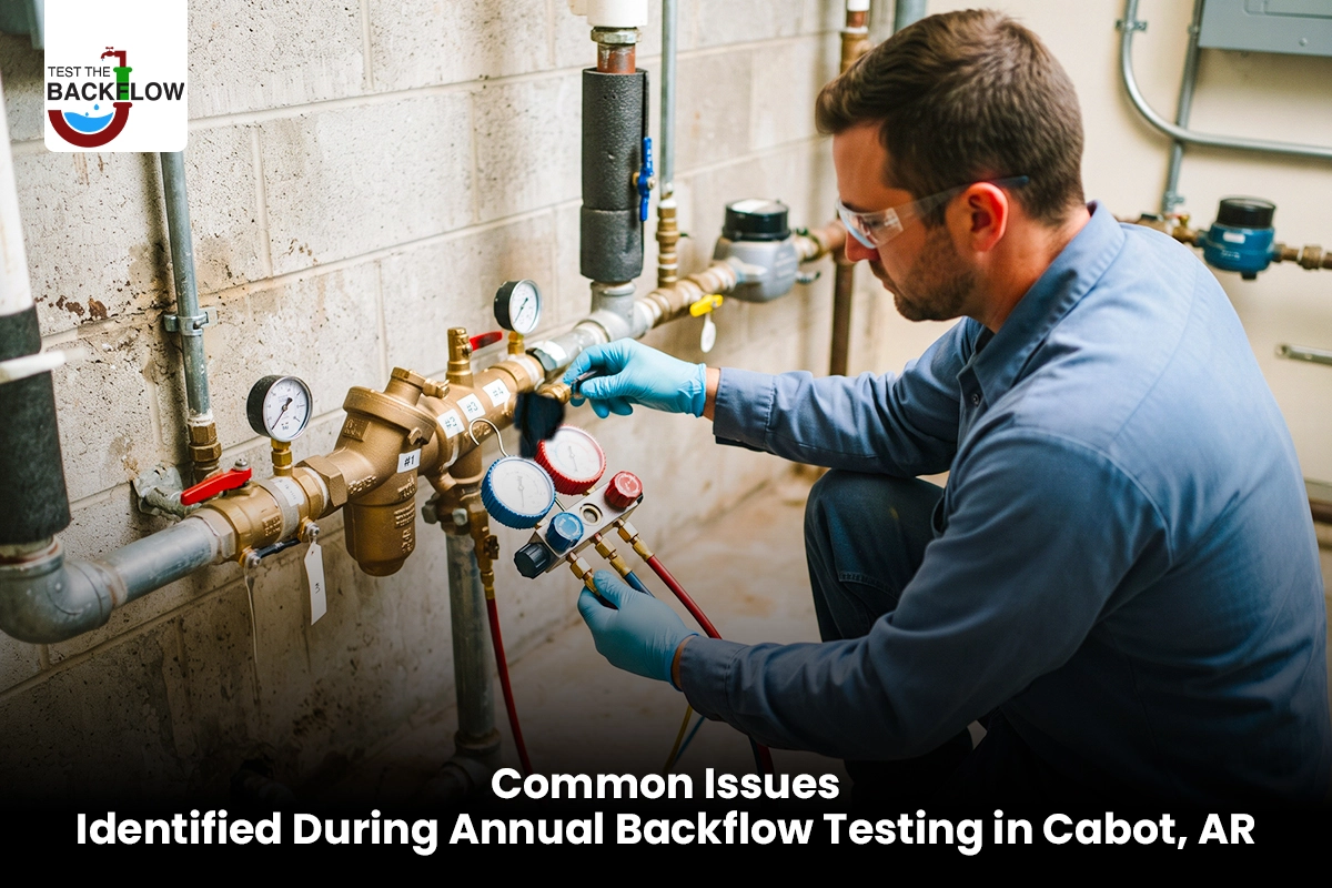 Top Issues Identified During Annual Backflow Testing in Cabot, AR